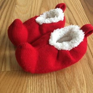 Baby Christmas booties 6-12 months